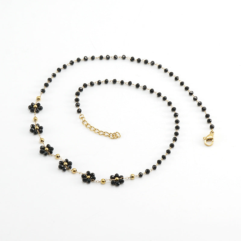 Crystal Flower Bracelet