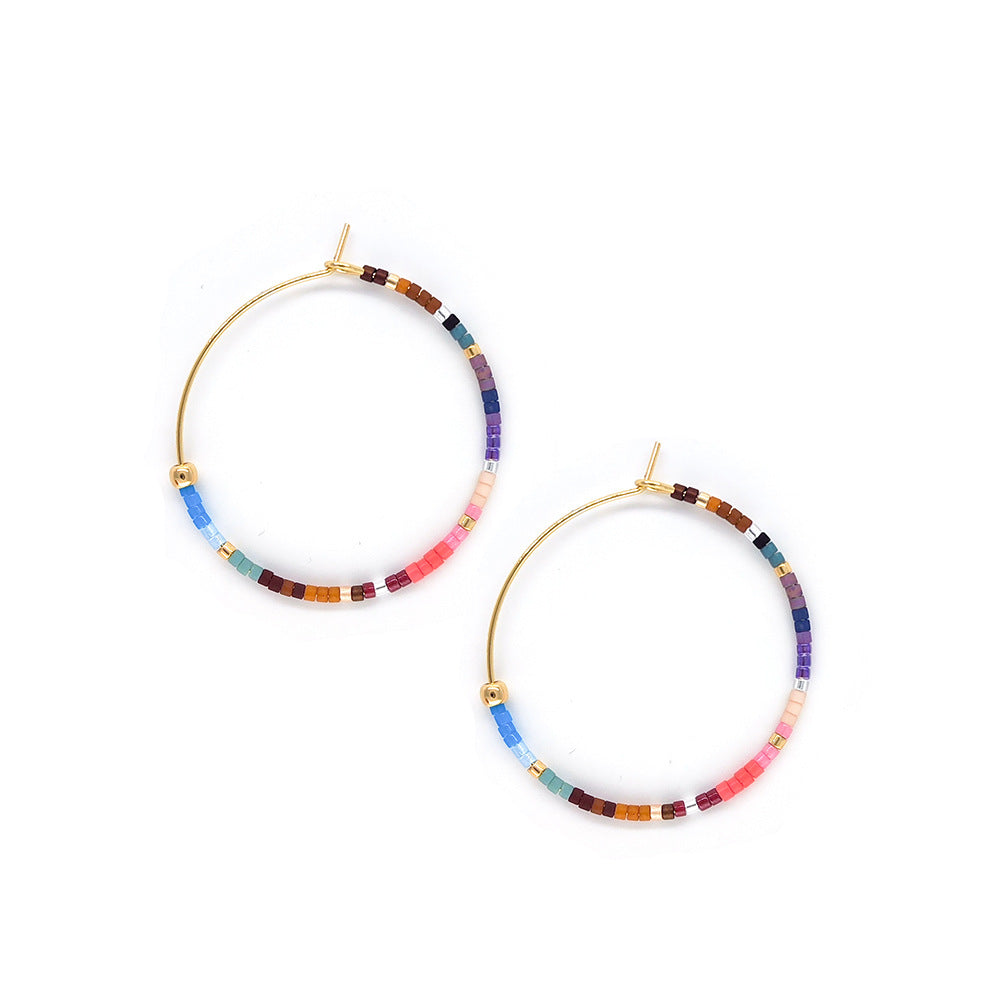 Vintage Large Hoop Earrings