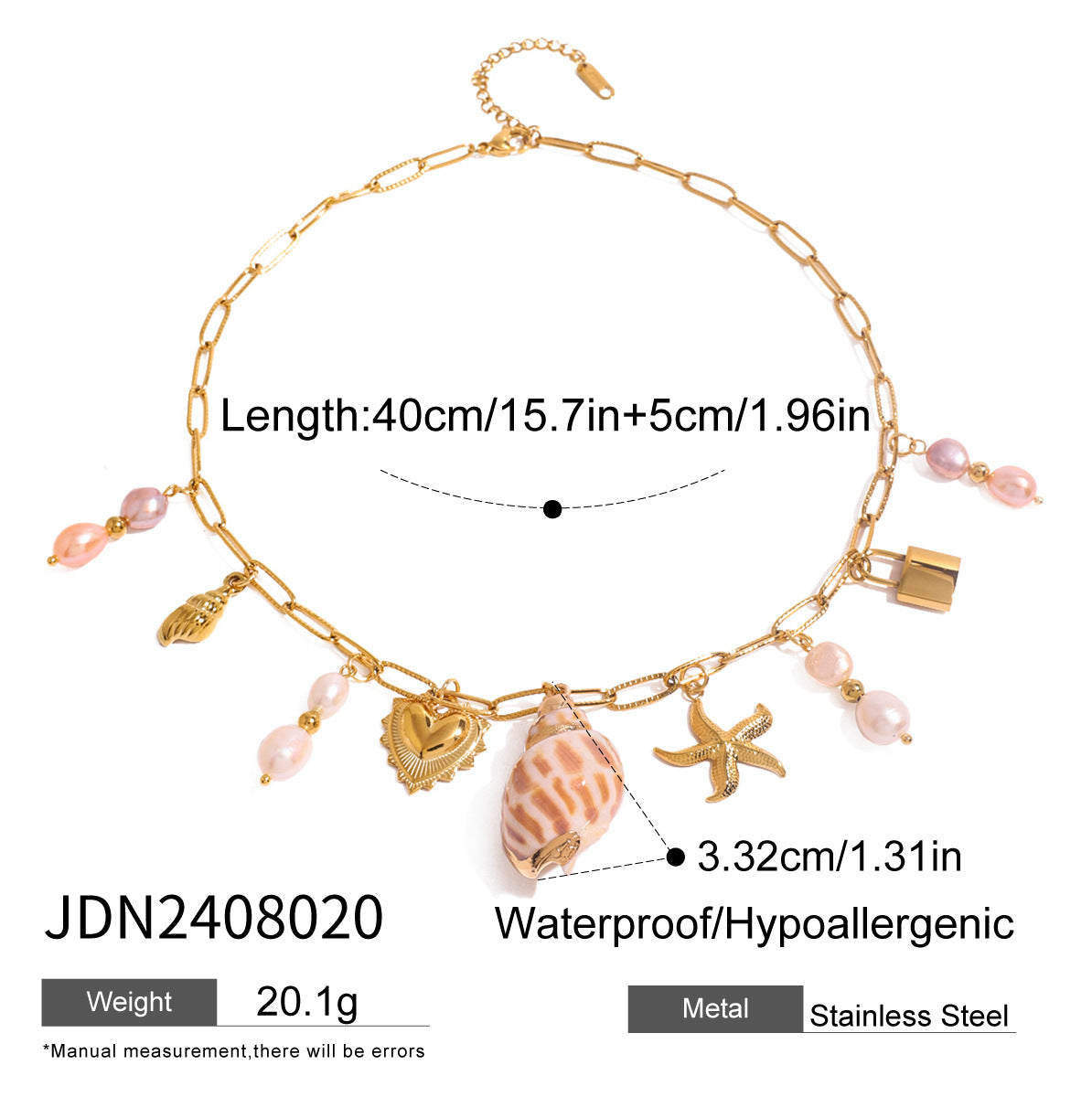 Beach Resort Style Collarbone Chain