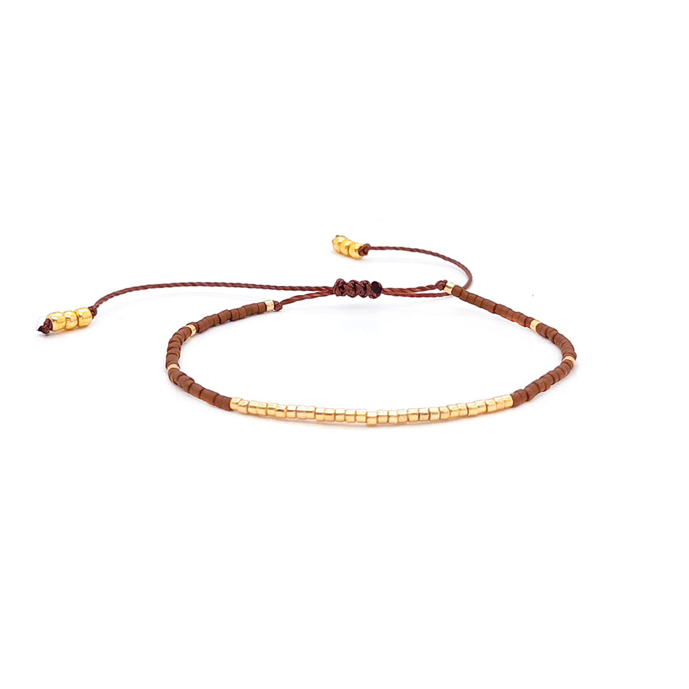 Rice Beads Beaded Bracelet