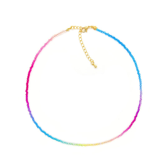 Gradient Crystal Necklace
