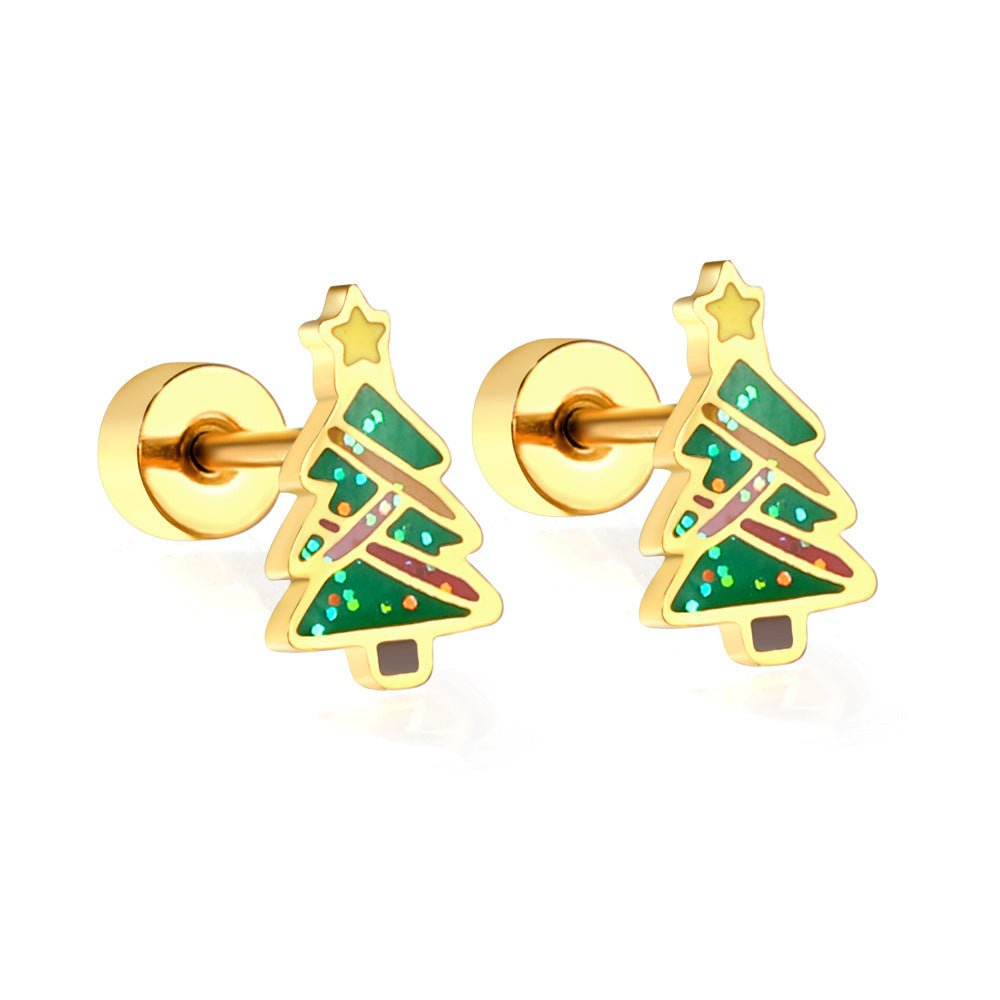 Creative Versatile Christmas Earrings