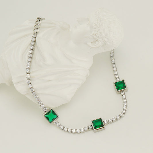 BFF Emerald Bracelet