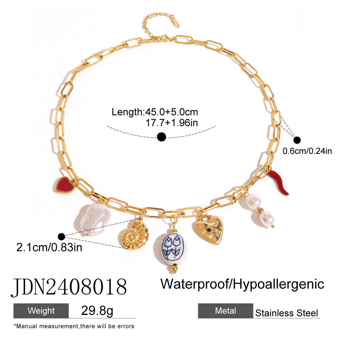 Beach Resort Style Collarbone Chain