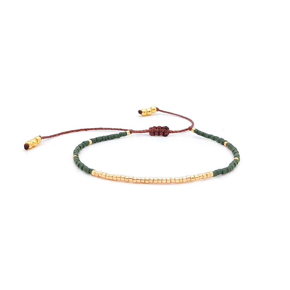 Rice Beads Beaded Bracelet