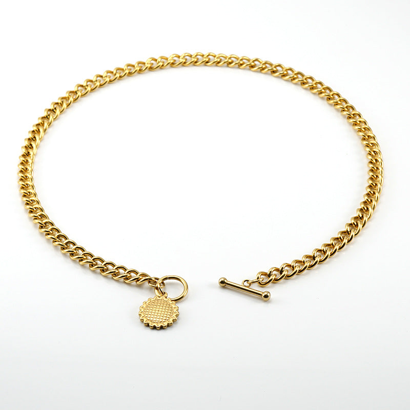 OT Clasp Cuban Chain Necklace
