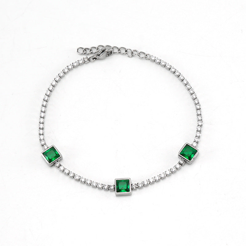 BFF Emerald Bracelet