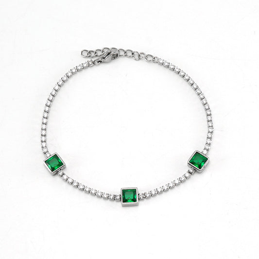 BFF Emerald Bracelet