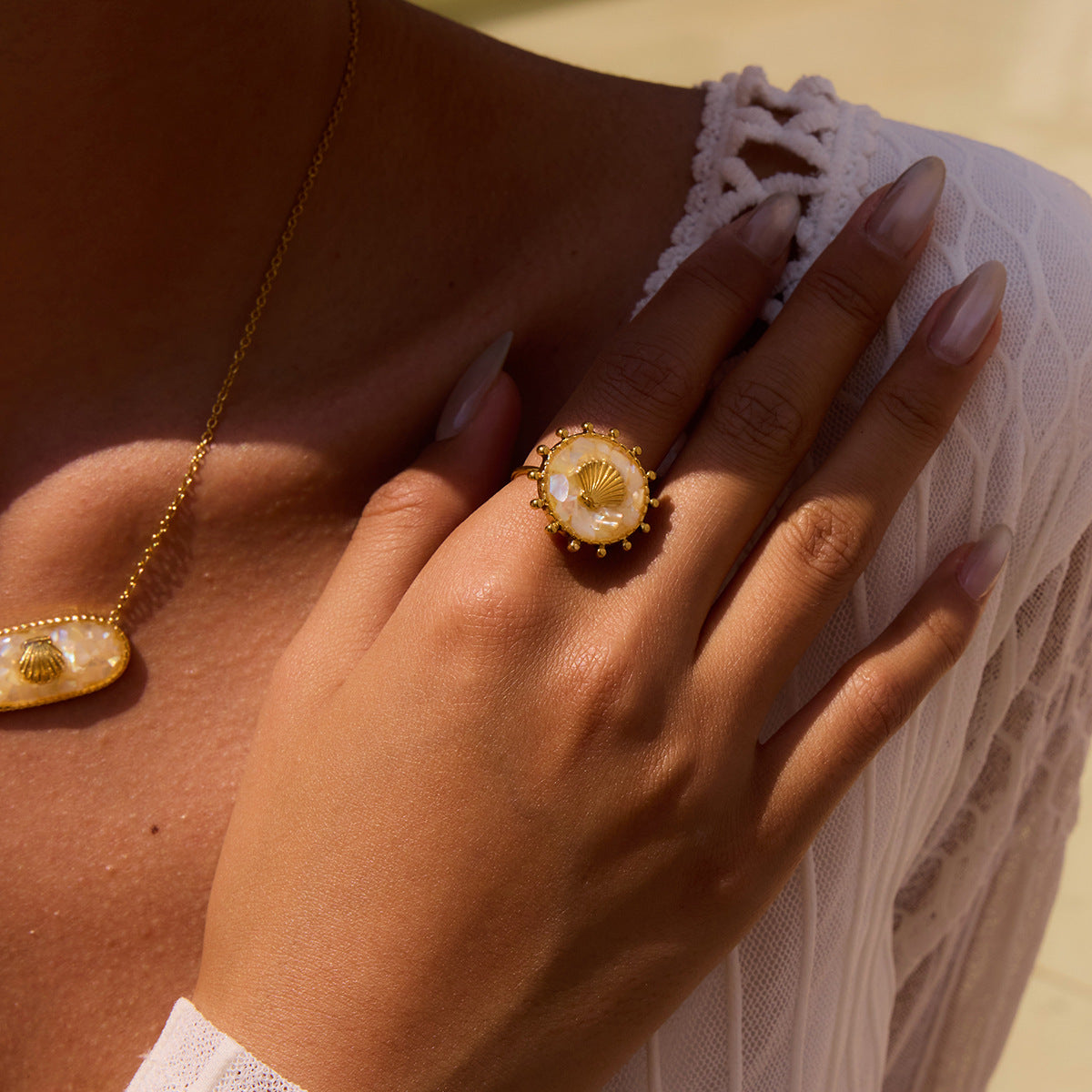 Ocean Resort Style Ring