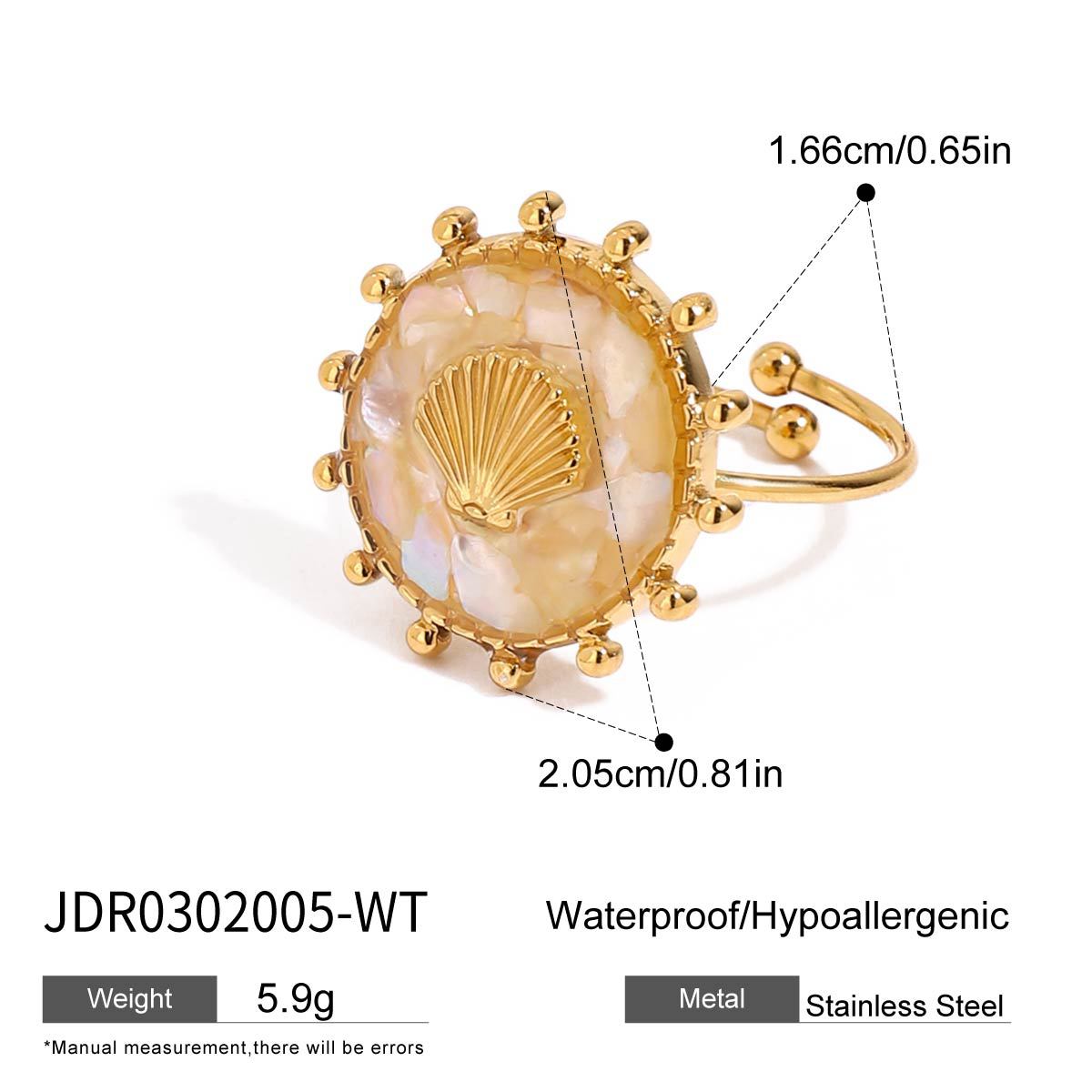 Ocean Resort Style Ring