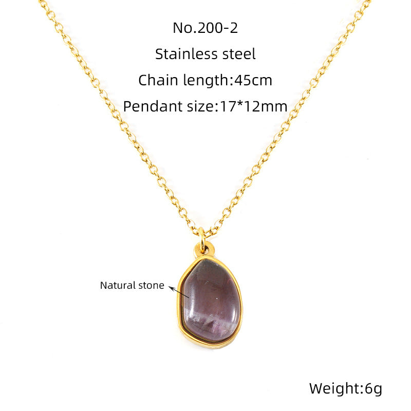 Natural Stone Necklace