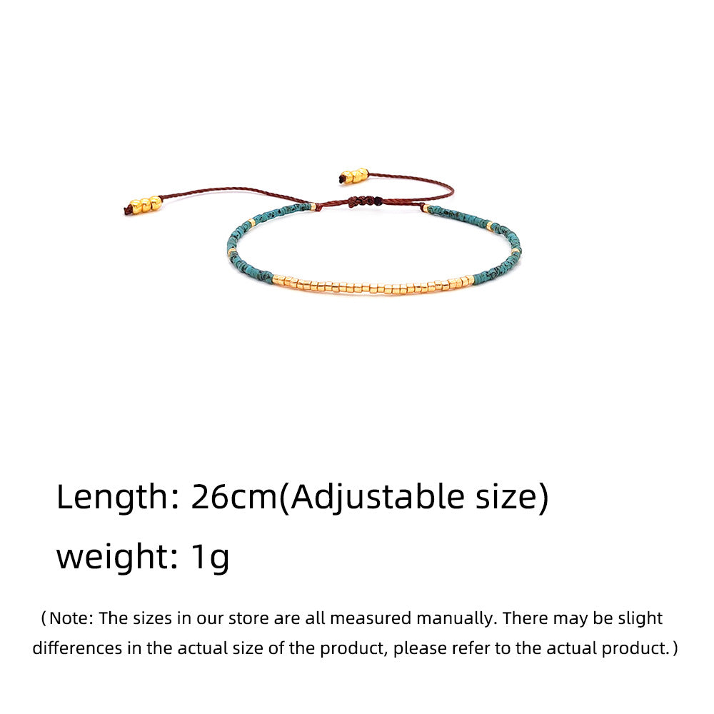 Rice Beads Beaded Bracelet