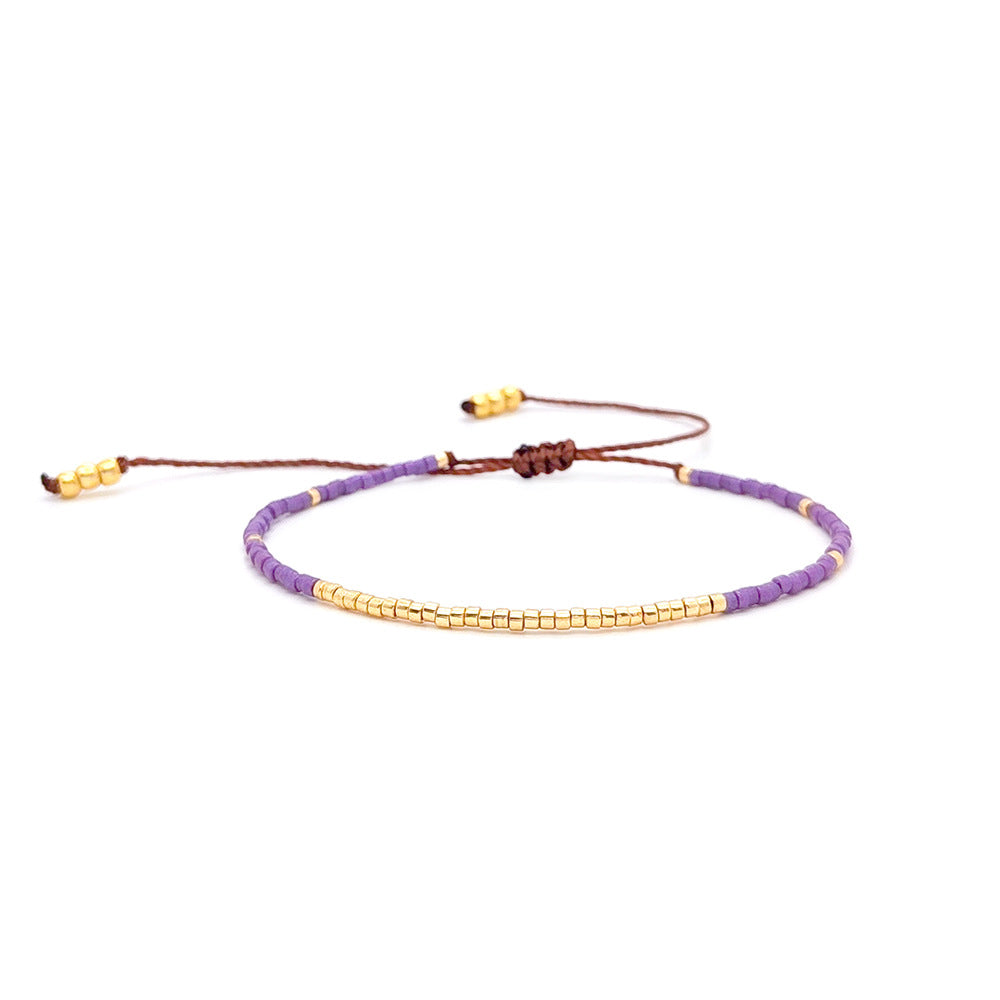 Rice Beads Beaded Bracelet