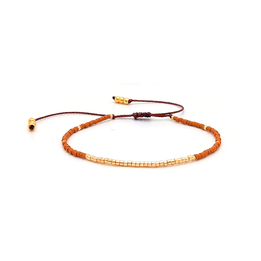 Rice Beads Beaded Bracelet