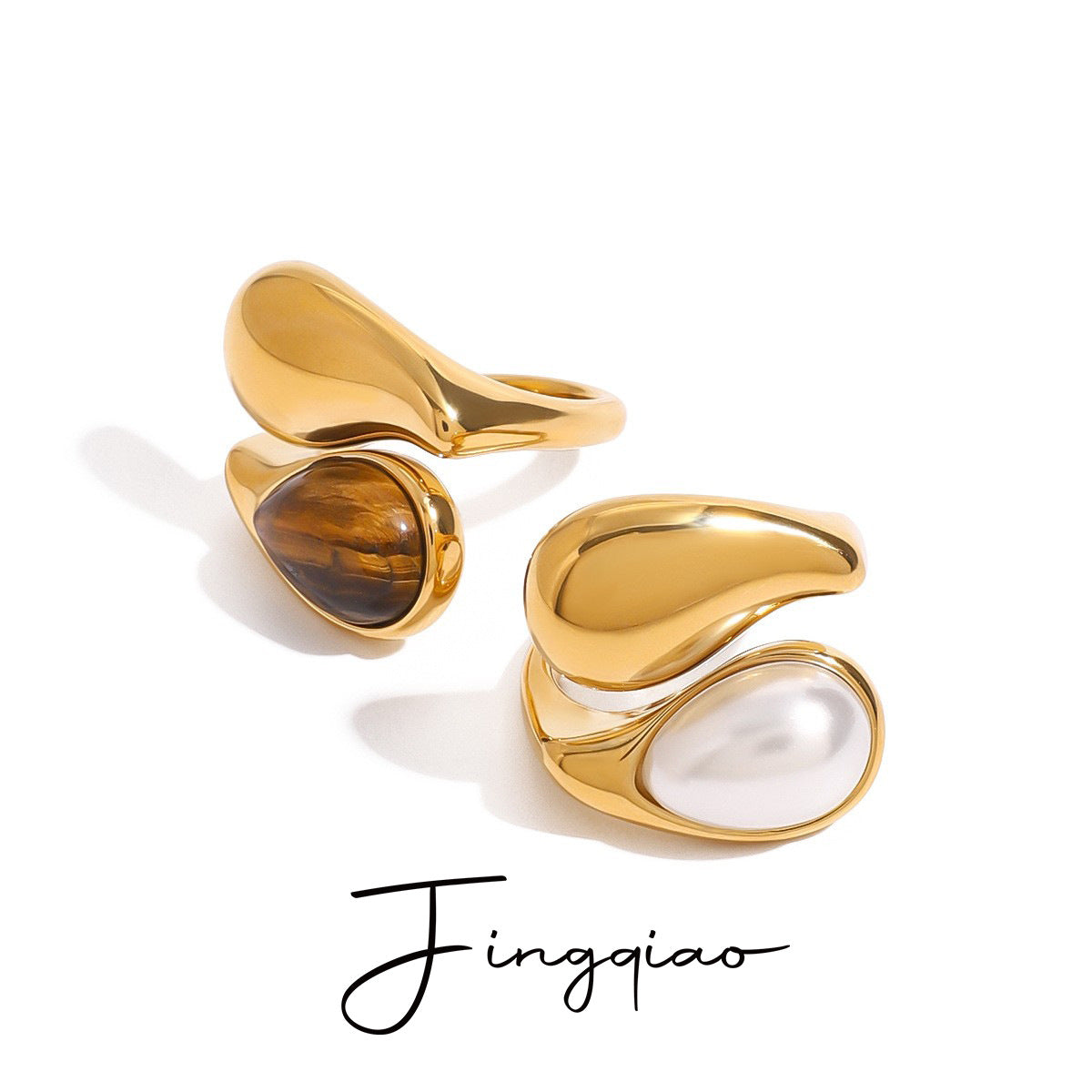 Fashionable open-ended ring