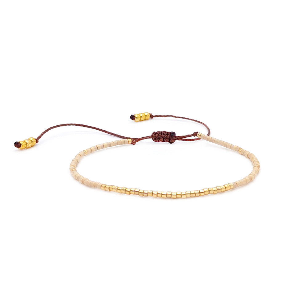 Rice Beads Beaded Bracelet