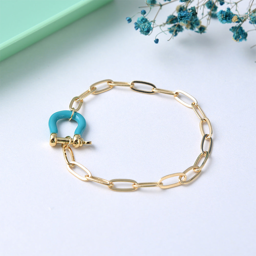 Soft Pottery Chip Bracelet