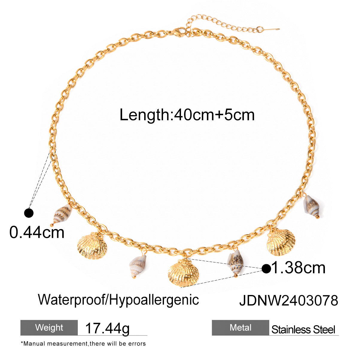 Beach Resort Style Collarbone Chain