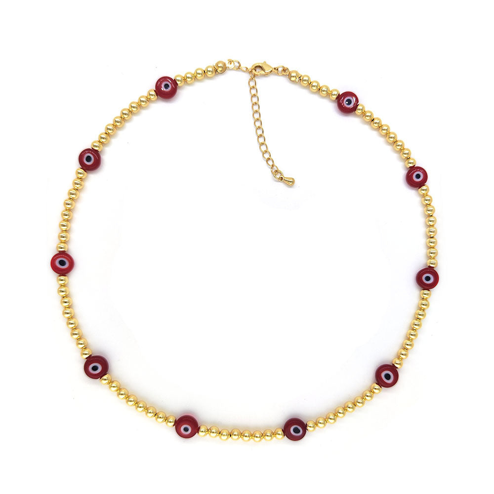 Evil Eye Collarbone Chain