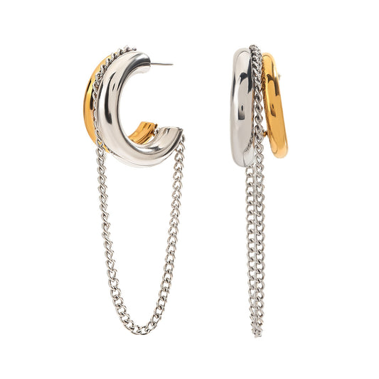 Tassel Line Earrings