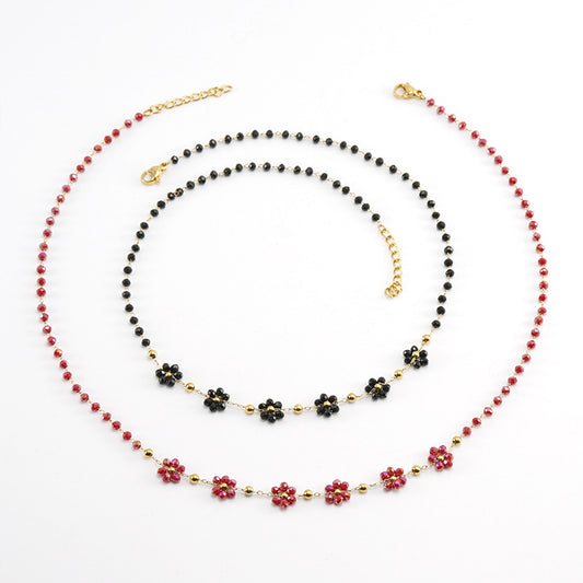 Crystal Flower Bracelet
