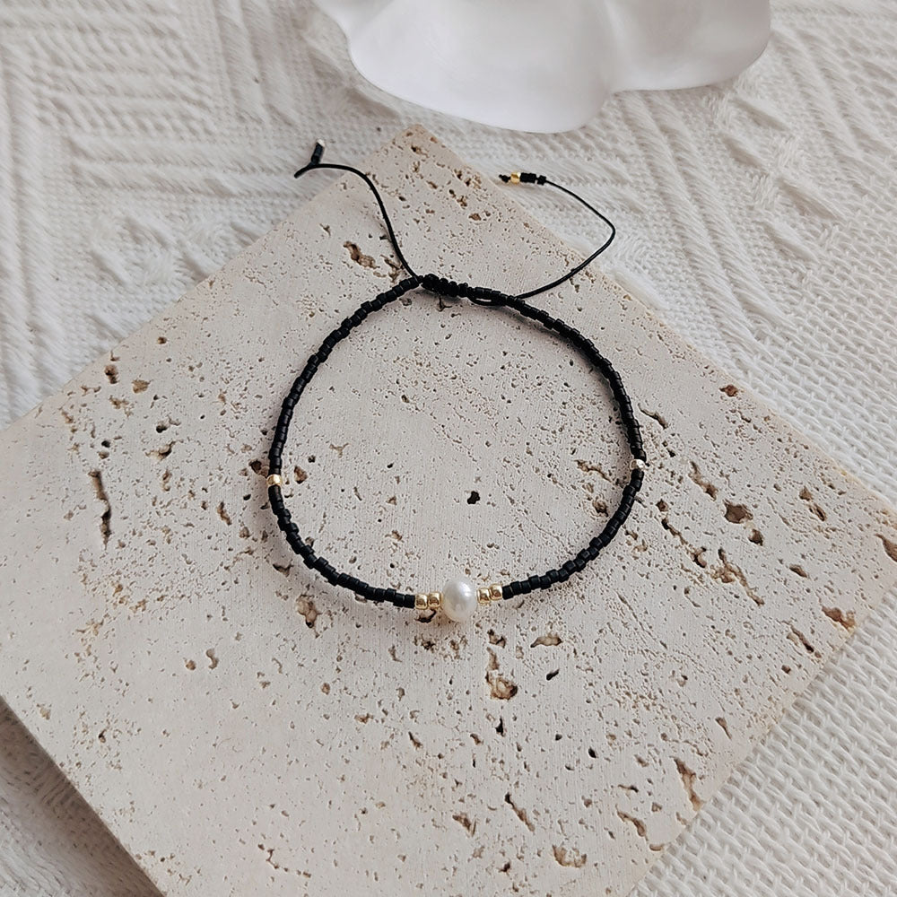 Dark Element Multi-Layered Bracelet