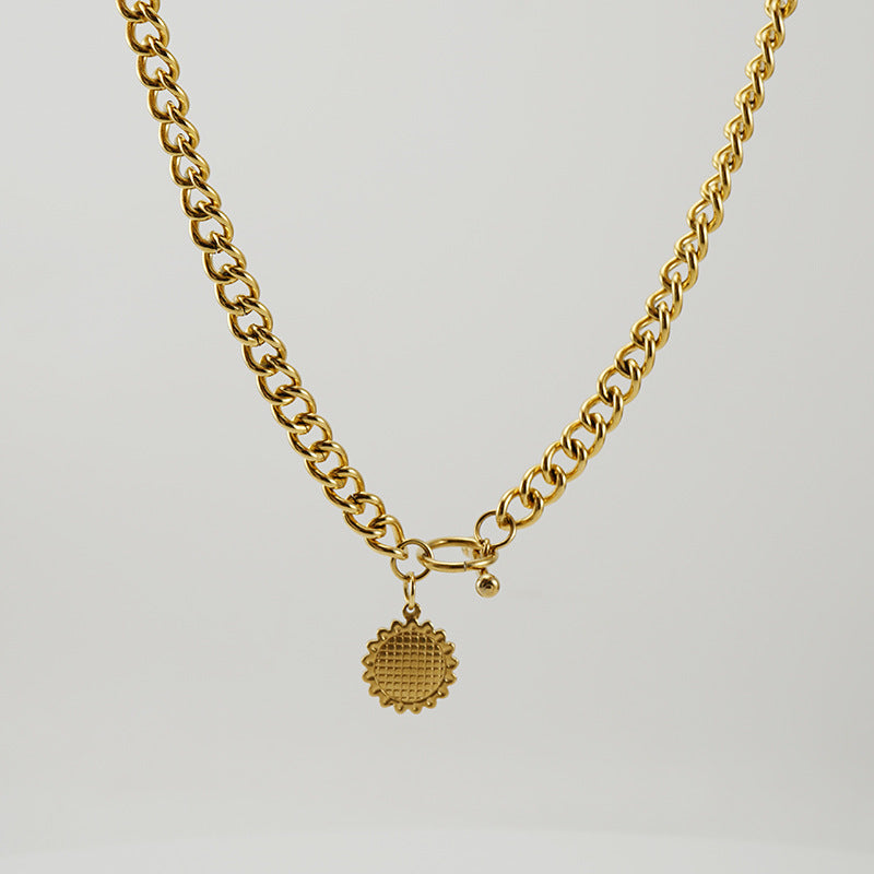 OT Clasp Cuban Chain Necklace