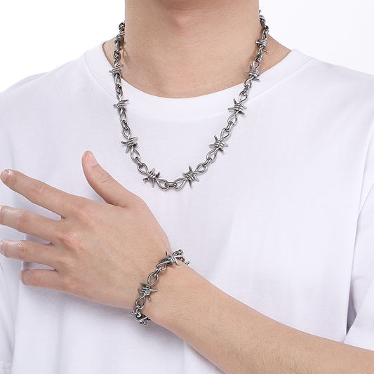 Bouncy Punk Bracelet Necklace