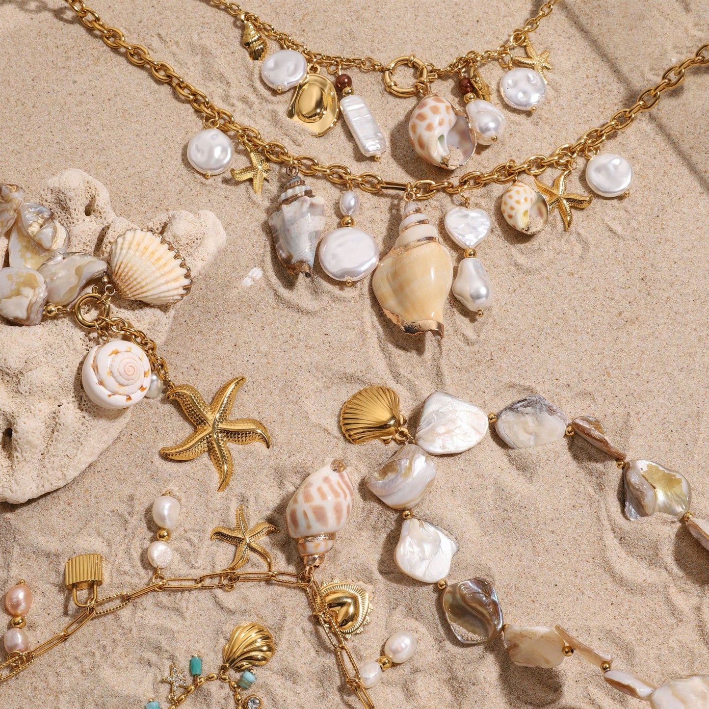 Beach Resort Style Collarbone Chain