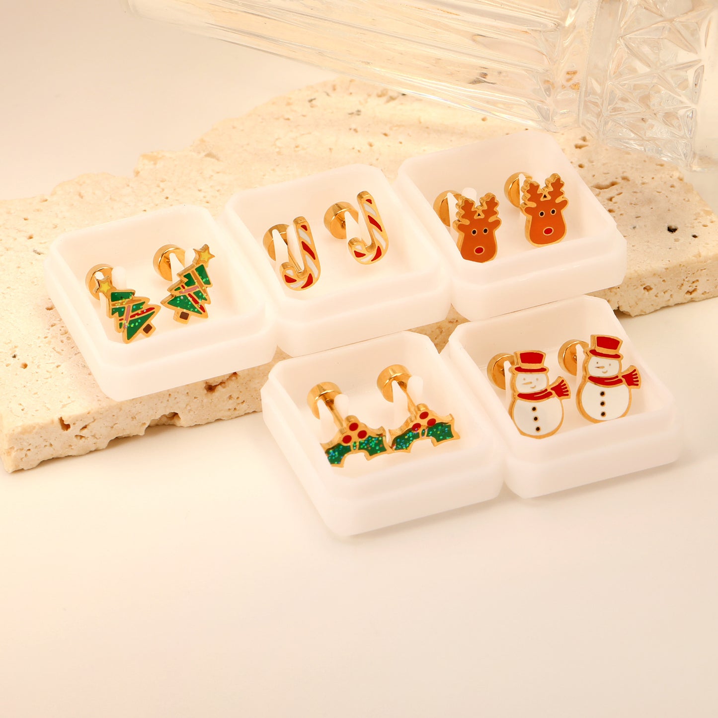 Creative Versatile Christmas Earrings