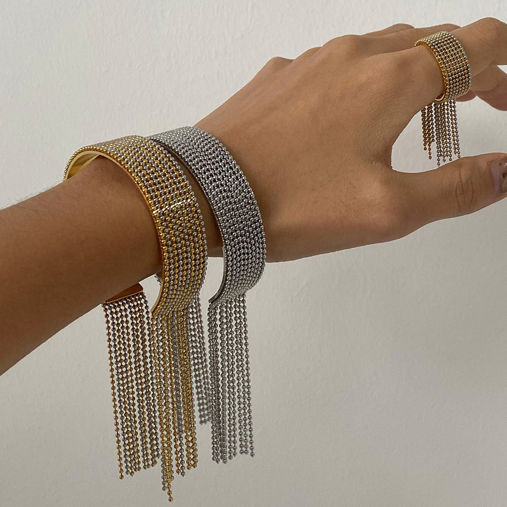 Tassel Bracelet Ring
