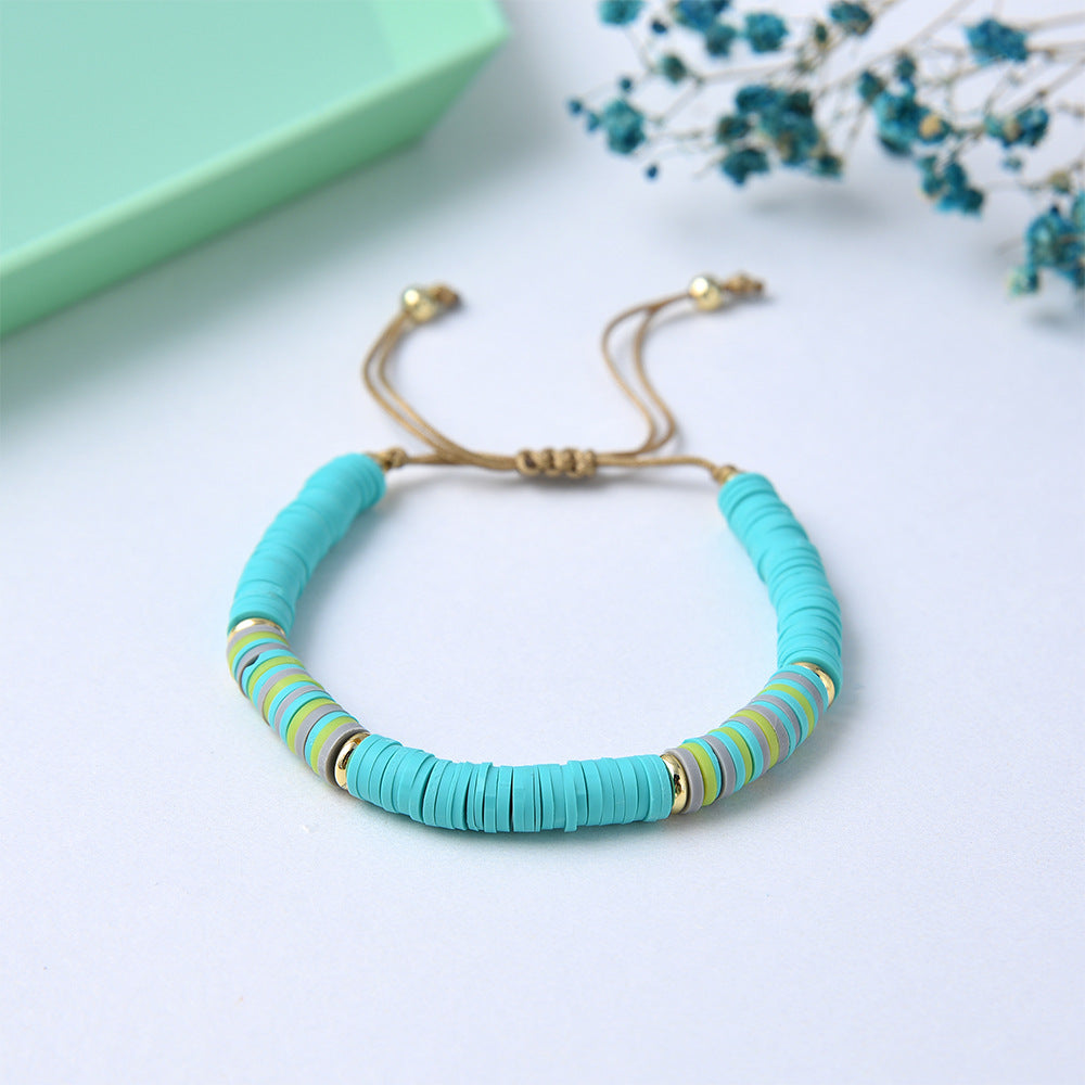 Soft Pottery Chip Bracelet