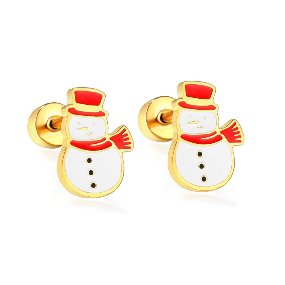 Creative Versatile Christmas Earrings