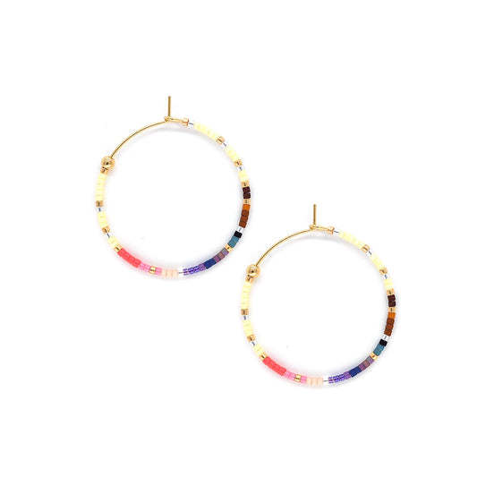 Vintage Large Hoop Earrings