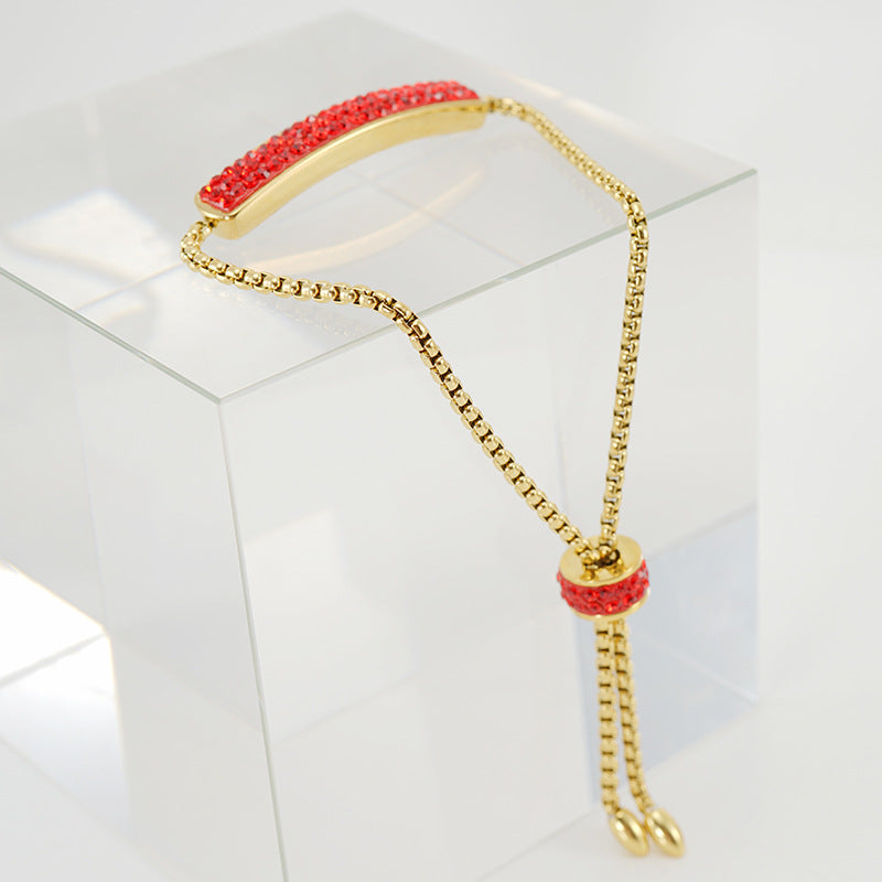 Bracelet with diamonds
