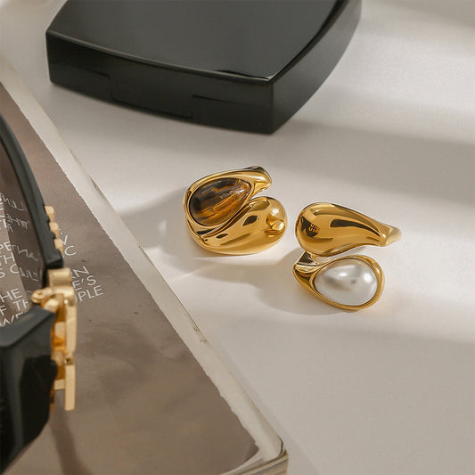 Fashionable open-ended ring