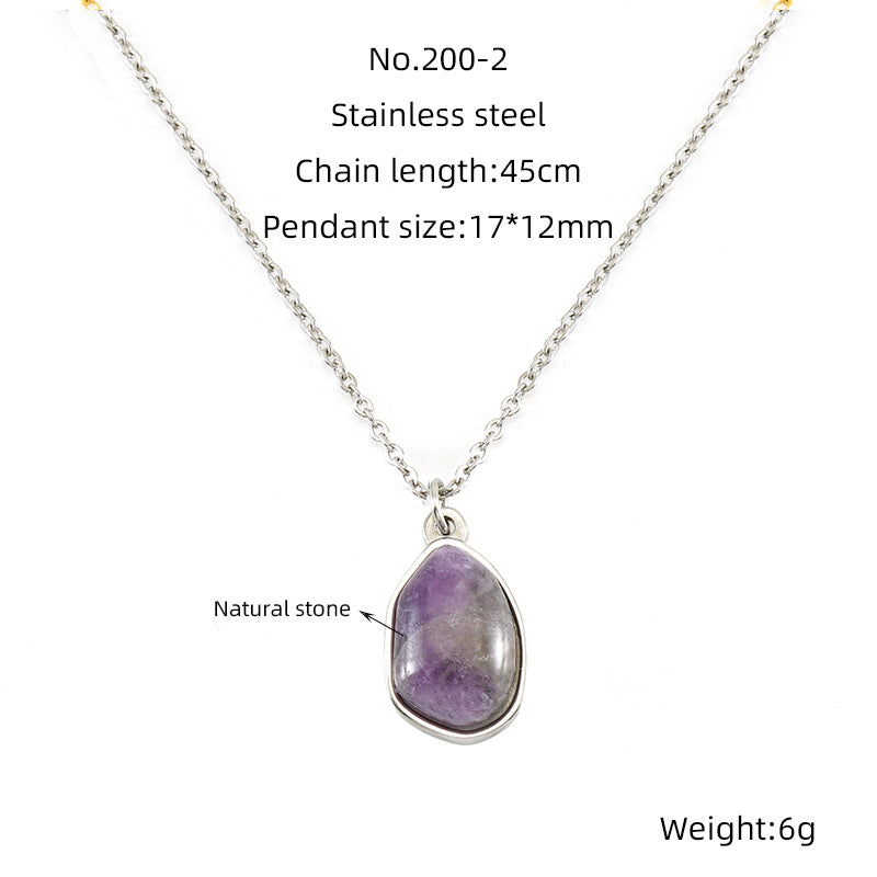 Natural Stone Necklace