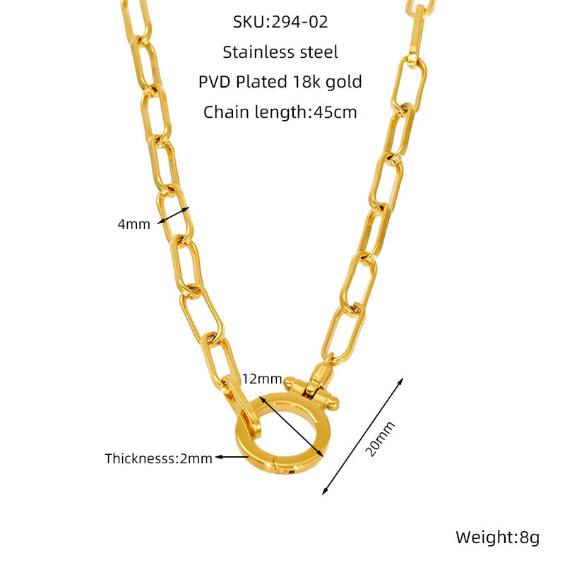 Paperclip Necklace