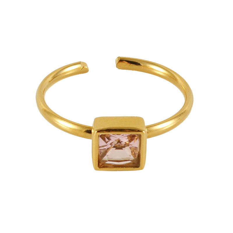 Square Heart Ring