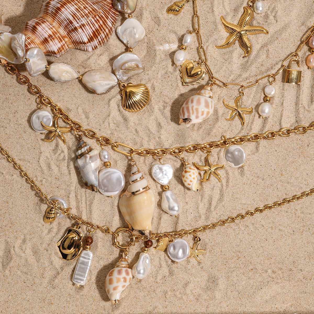 Beach Resort Style Collarbone Chain