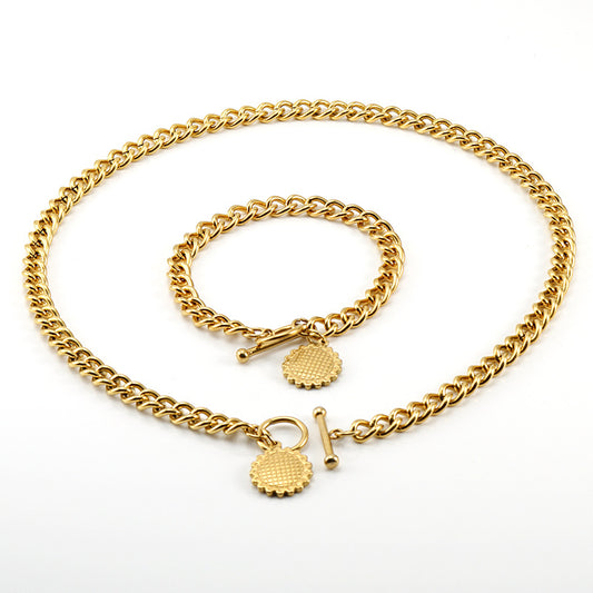 OT Clasp Cuban Chain Necklace