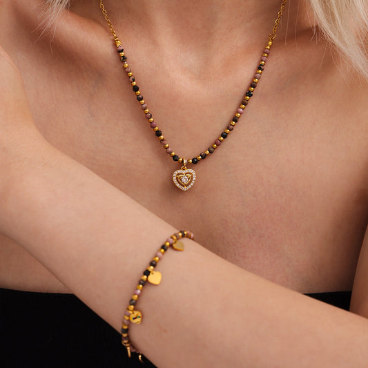 Love Zircon Pendant