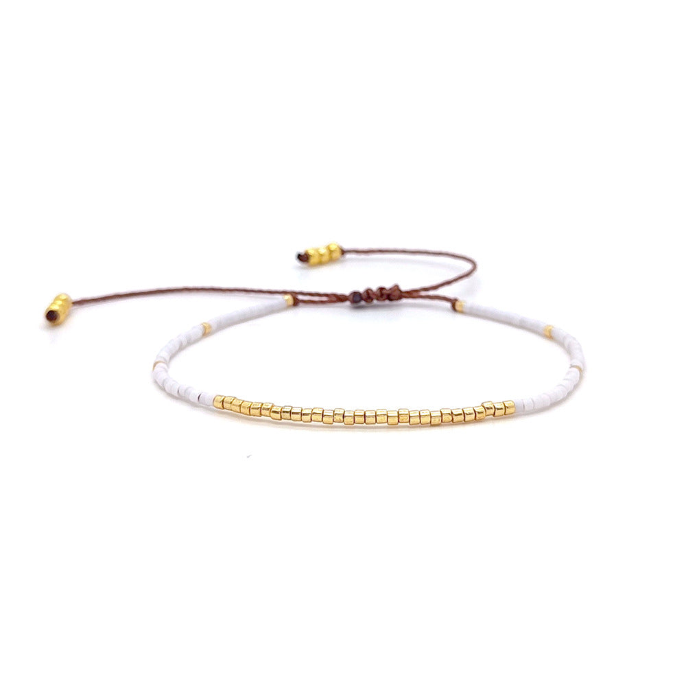 Rice Beads Beaded Bracelet