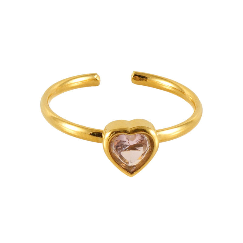 Square Heart Ring