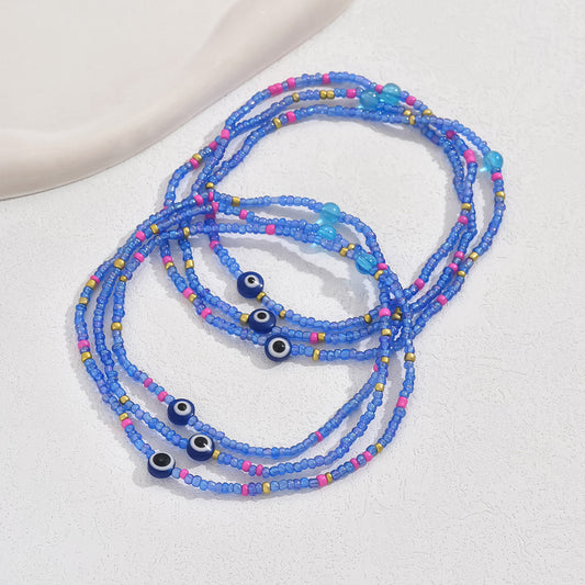 Blue-Eyed Pearl Anklet