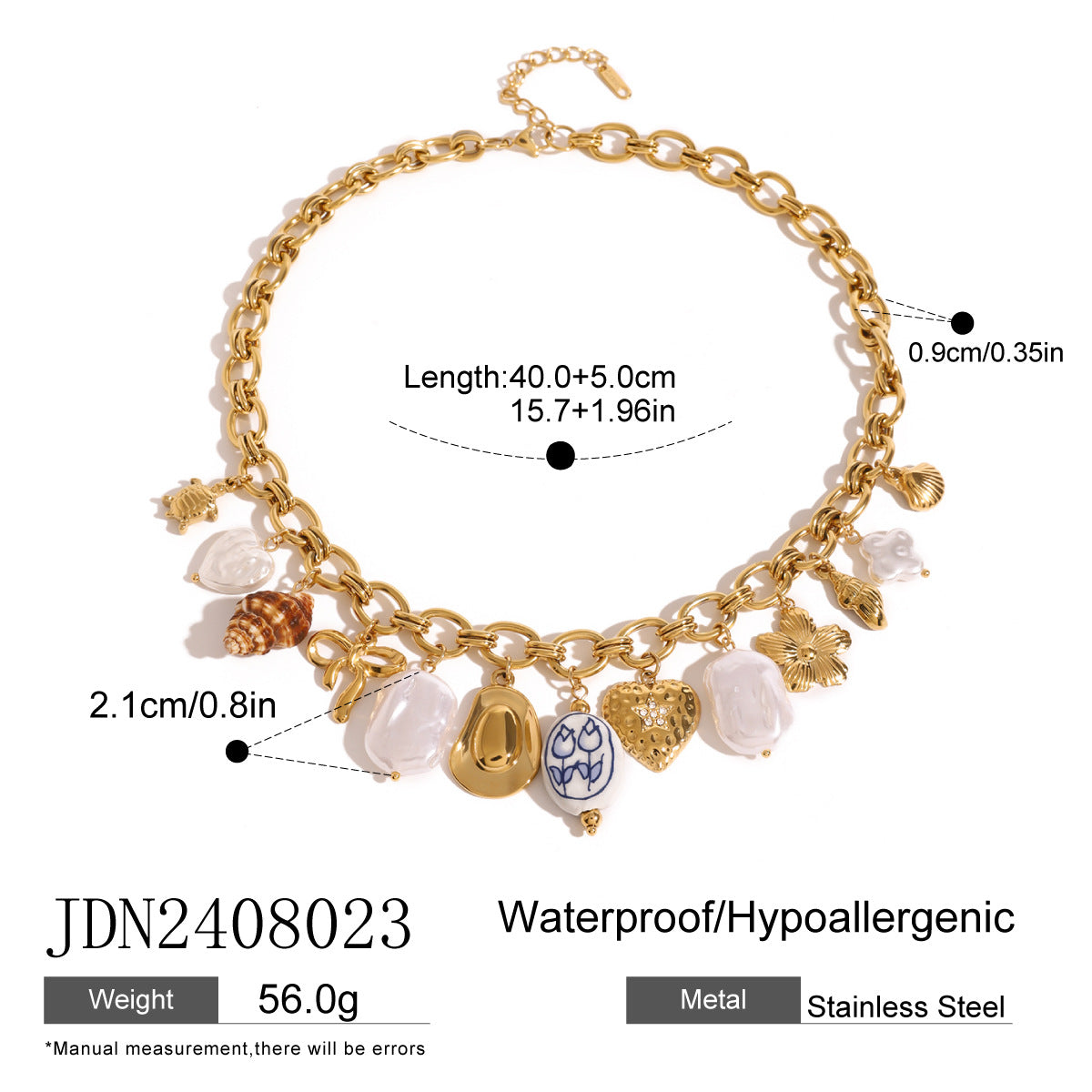 Beach Resort Style Collarbone Chain