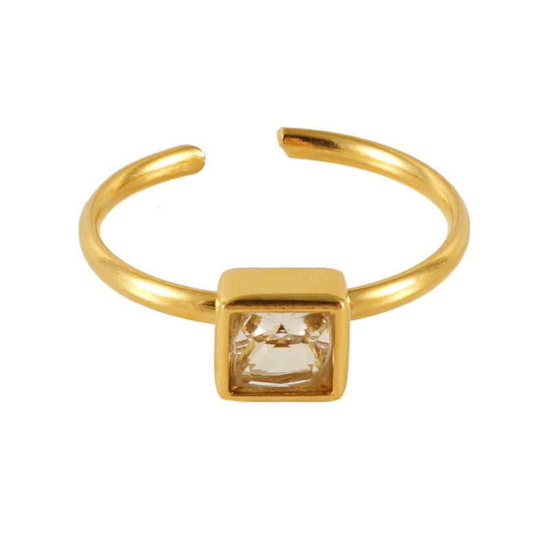 Square Heart Ring