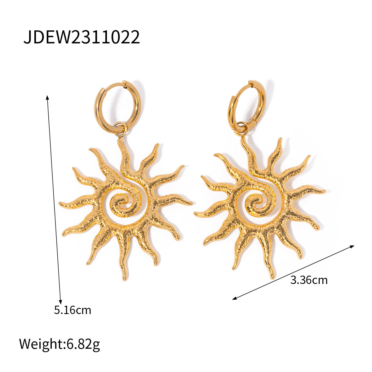 Cat's Eye Sun Pendant