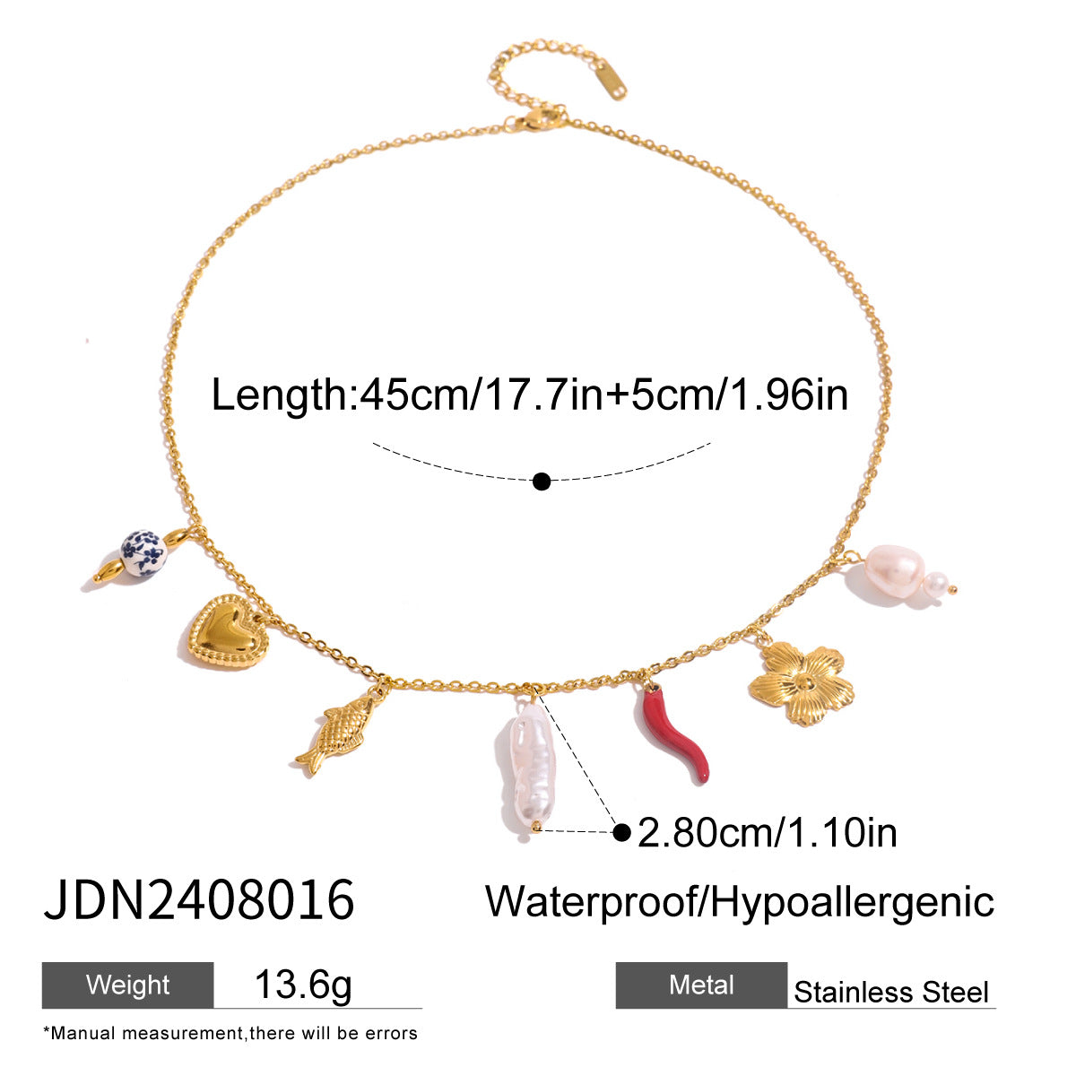 Beach Resort Style Collarbone Chain