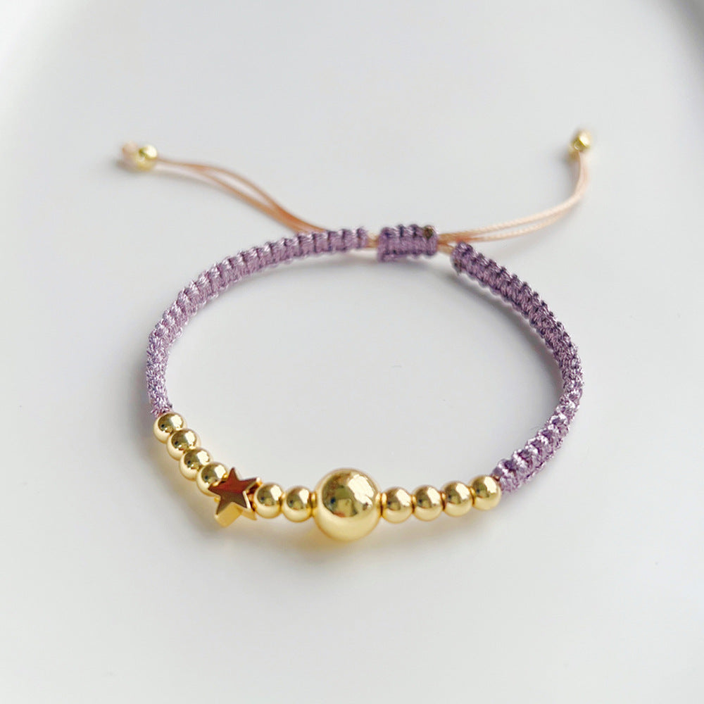 Hundred pearl bracelet